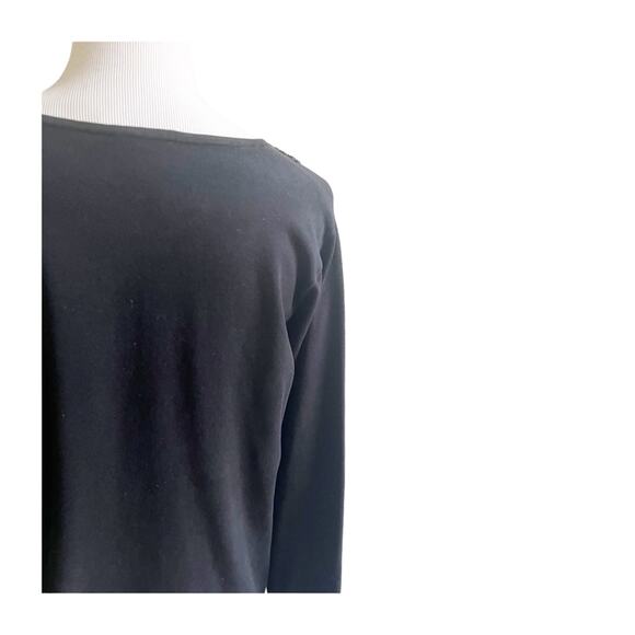 Vintage Vision Apparel Women’s Silk Blend Beaded Sequin V-Neck Sweater Size 1X - Picture 9 of 10